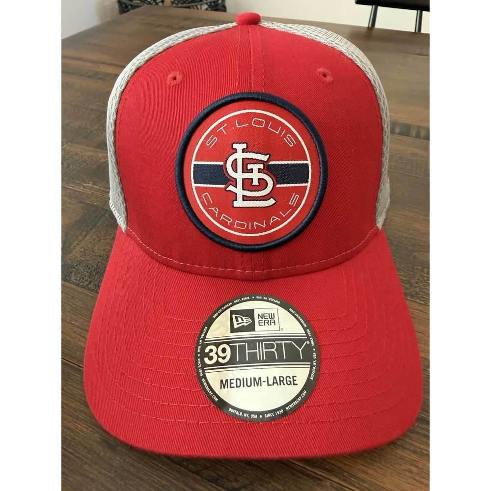 New Era St. Louis Cardinals 39THIRTY Flex Hat - Medium / Large Rare Sample NWT